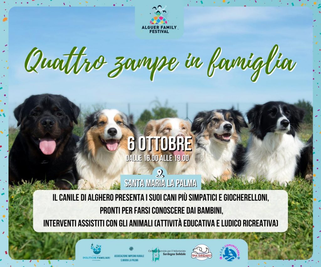 QUATTRO ZAMPE IN FAMIGLIA