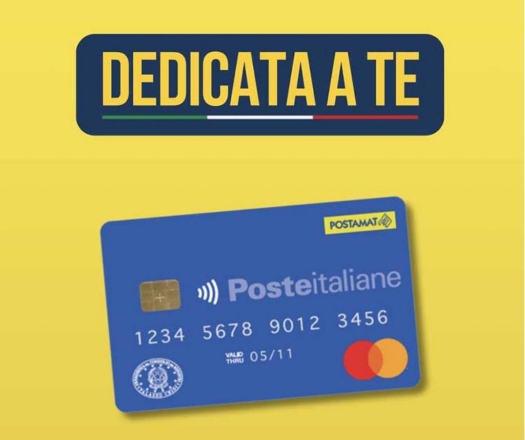 CARTA DEDICATA A TE POSTE ITALIANE